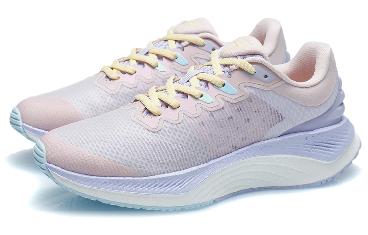Li Ning YueYing Cushioning Low top Running Shoes Women’s Pink Purple