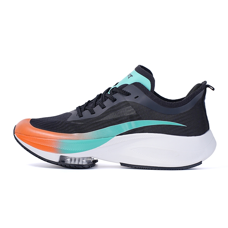 VOIT Running Shoes Unisex Low Top Black Rainbow