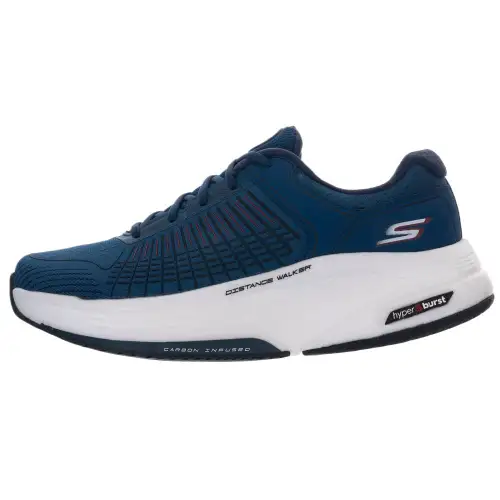 Skechers Abrasion Resistant Low top Running Shoes Men's Blue