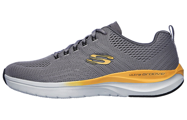 Skechers Ultra Groove Low top Running Shoes Men's Gray