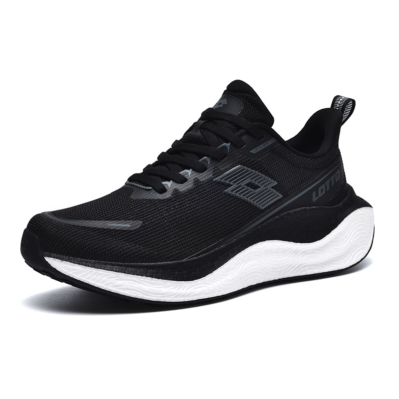 LOTTO Sports & Outdoors Slip Resistant Abrasion Resistant Low top Running Shoes Women’s Black White