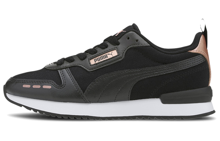 PUMA R78 Metallic Sneakers Black/Pink/White Women's