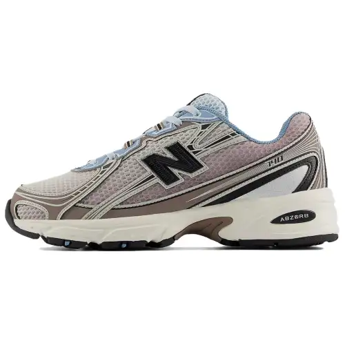 New Balance NB 740 Classic And Versatile Running Shoes Unisex Gray Blue