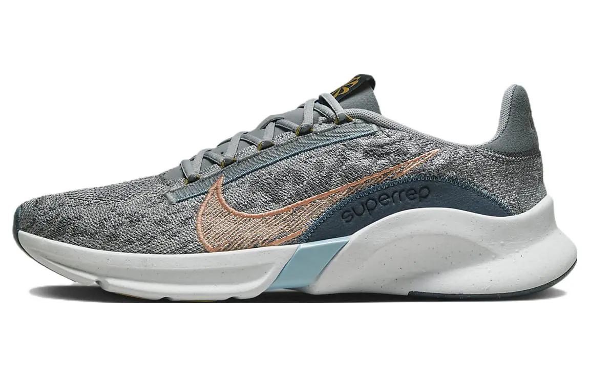 Nike SuperRep Go 3 Next Nature Flyknit Cushioning Slip Resistant Abrasion Resistant Breathable Support