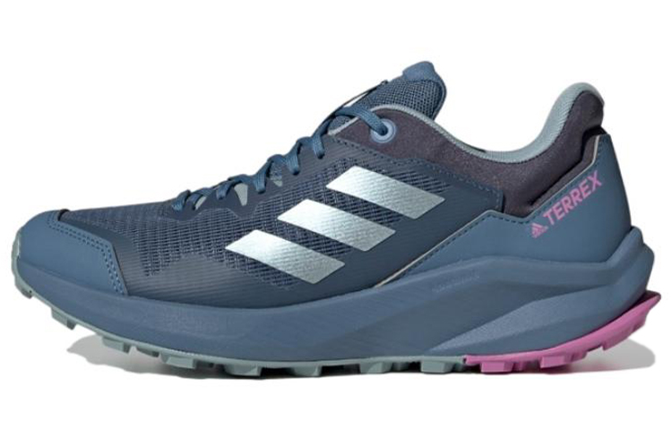 Adidas Terrex Trail Rider Low top Outdoor Shoes Women's Blue Black