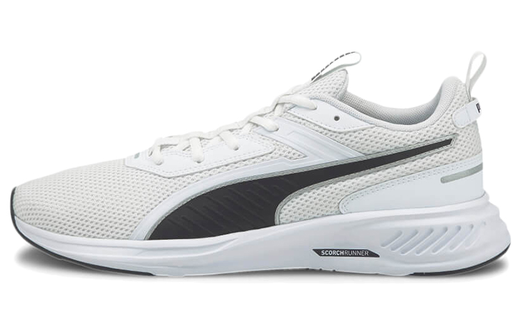 Кроссовки PUMA Scorch Runner (бело-серо-черные)