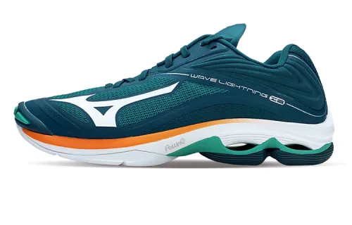 Mizuno Wave Lightning Z6 Comfortable Lightweight And Breathable Low top Running Shoes Unisex White Green