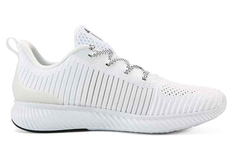 PEAK Cushioning Lightweight Low top Running Shoes Men’s All White