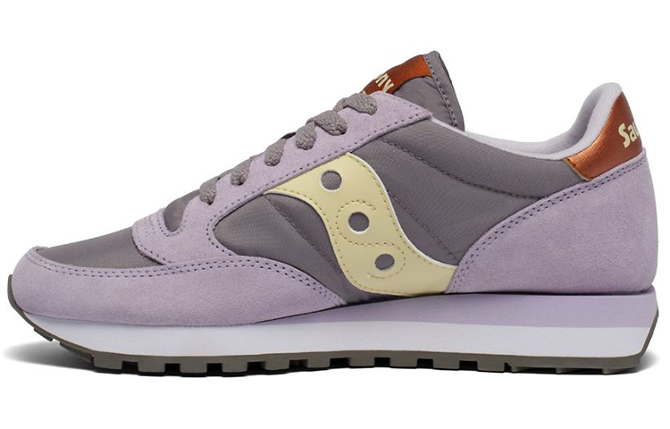 Saucony Jazz Original Running Shoes Women's Low Top Gray/Purple/White