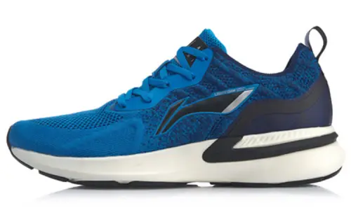 Li Ning Arashi Cushioning Lightweight Slip Resistant Low top Running Shoes Unisex Blue