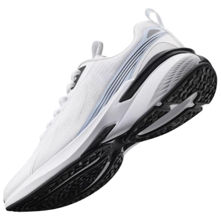 QIAODAN Cushioning Lightweight Low top Running Shoes Men’s White Blue