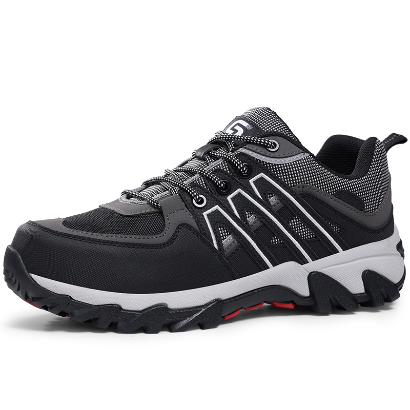 LANOUDUN Abrasion Resistant Slip Resistant Low top Outdoor Shoes Unisex Black
