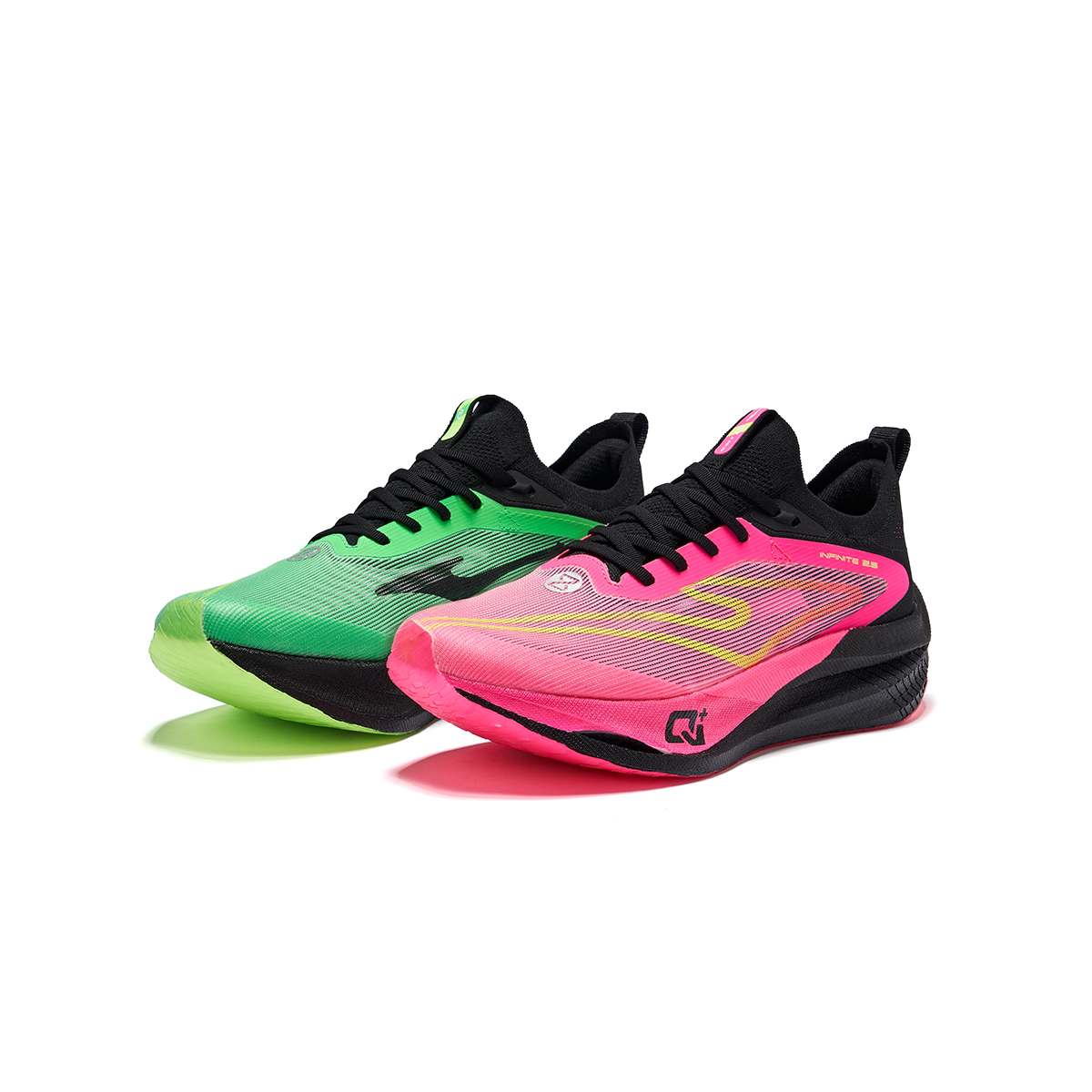 Erke Blue Environment 2.5 Cushioning Breathable Rebound Low top Running Shoes Men’s Mismatched Color