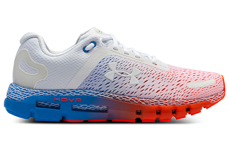 Мужские кроссовки Under Armour Hovr Infinite 2 (бело-сине-красные) — фото 2