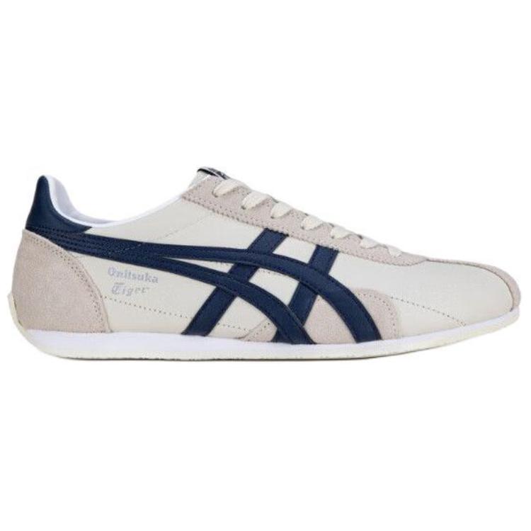 Onitsuka Tiger Runspark Slip Resistant, Abrasion Resistant, Lightweight Low top Running Shoes Unisex Beige