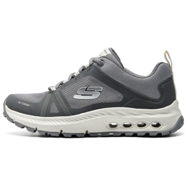 Skechers OUTDOOR Breathable Support Rebound Low top Casual Running Shoes Women’s Gray