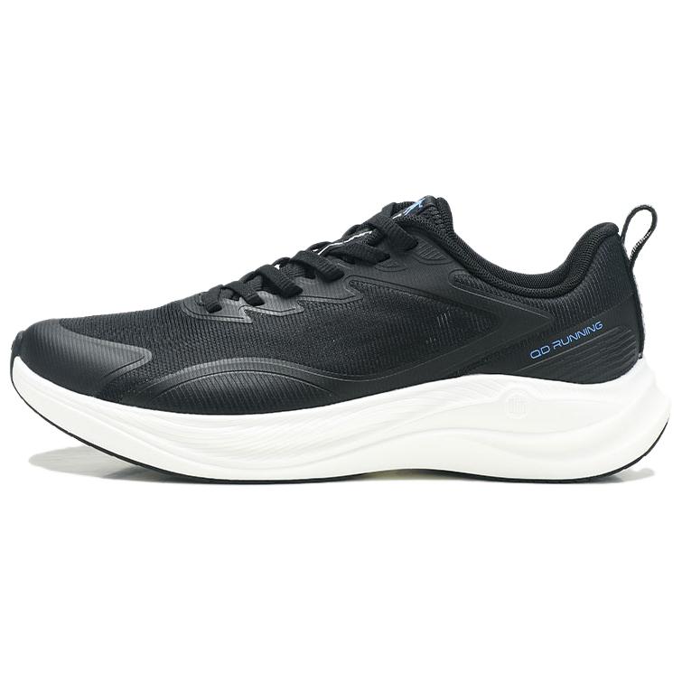 QIAODAN Low top Racing City Commuting Running Shoes Men’s Black/Jordan White