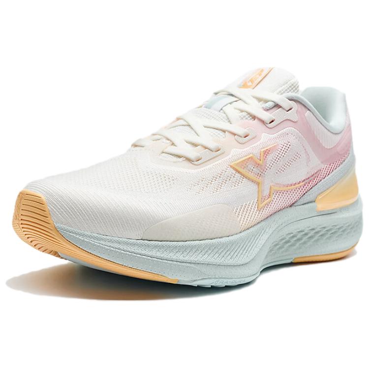 XTEP Cushioning Rebound Cushioning Rebound Low top Running Shoes Women’s Pink Green White