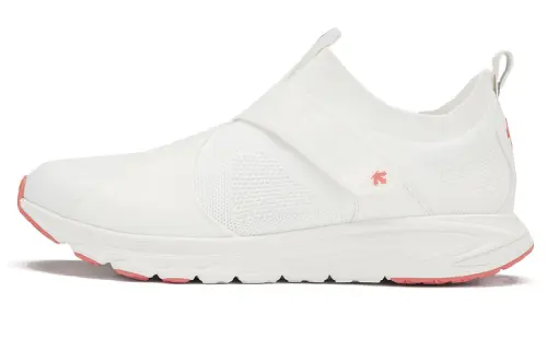 DESCENTE RUNNING Fabric Cushioning Breathable Low top Carbon Plate Casual Running Shoes Women's White