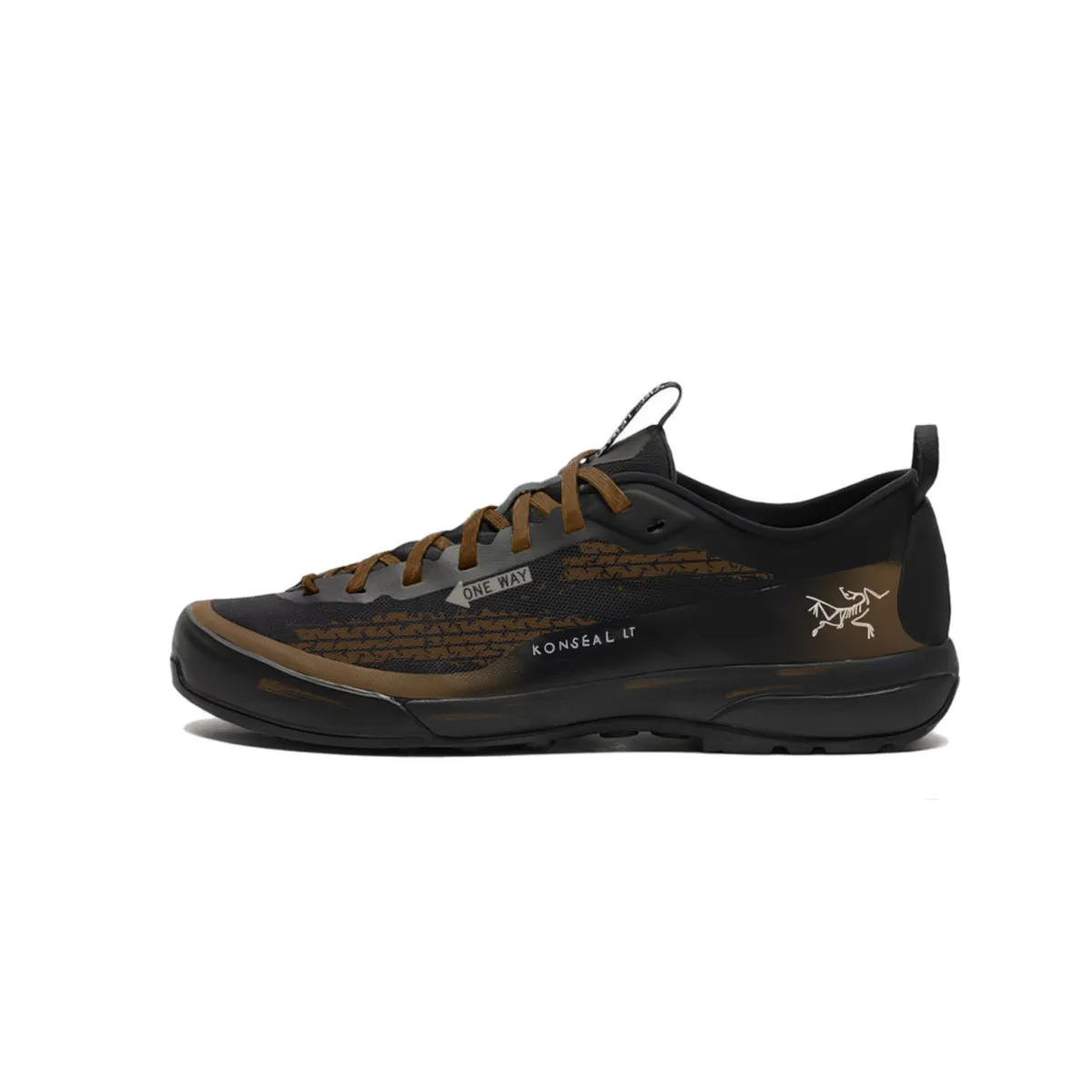 Arc'teryx Konseal Lt Waterproof And Breathable Low top Running Shoes Men's Black Brown