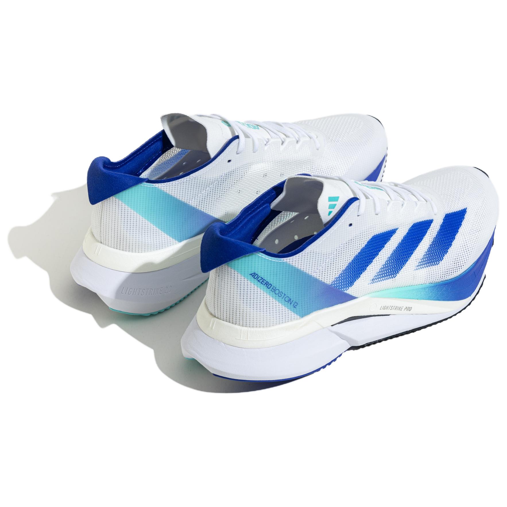 Adidas Adizero Boston 12 ‘White Cobalt Blue’