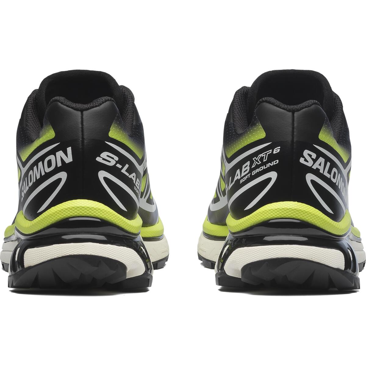 SALOMON XT 6 Casual Trail Running City Commuting Running Shoes Unisex Black Yellow