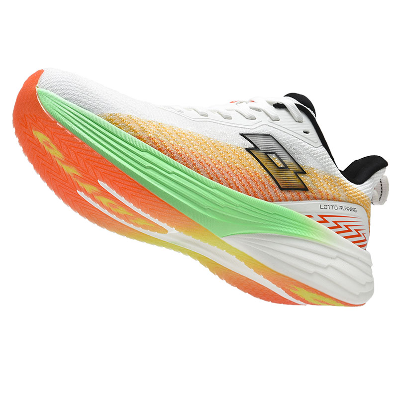 LOTTO Slip Resistant, Abrasion Resistant, Breathable Low top Running Shoes Men’s White