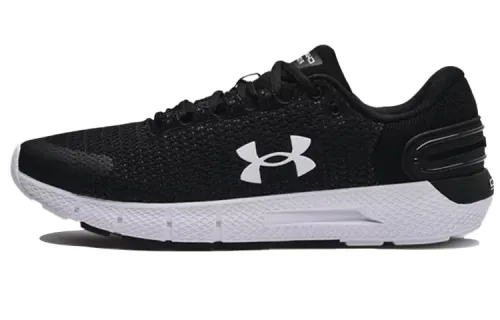 Under Armour Charged Rogue 2.5 Fabric Low top Running Shoes Men's Black White