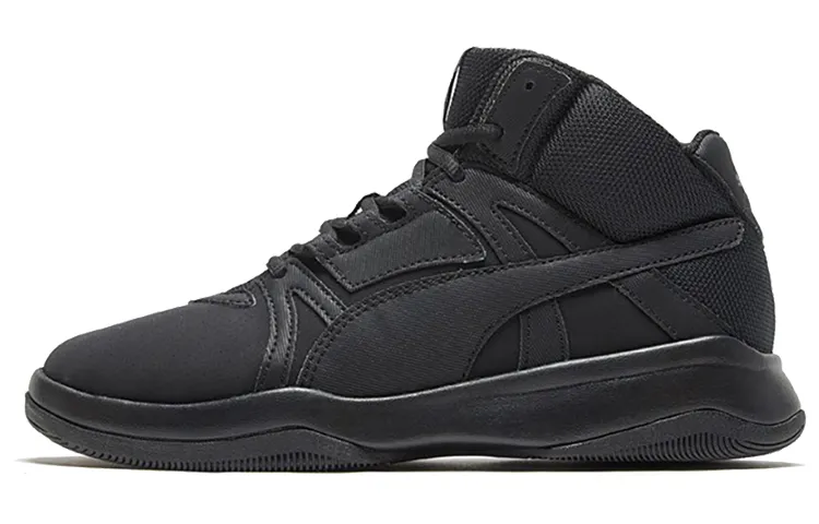 PUMA Rebound Street Black Mid Sneakers