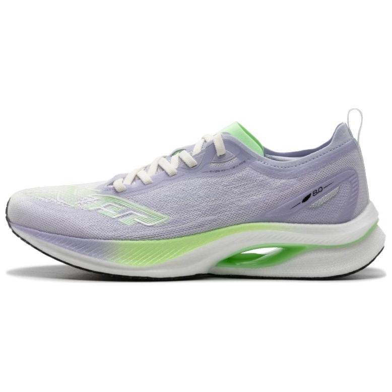 XTEP Zhilin 8.0 MAX Casual Slip Resistant Abrasion Resistant Low top Running Shoes Women’s Purple White