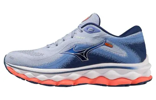 Mizuno Women's Wave Sky 7 'Blue Heron Silver'