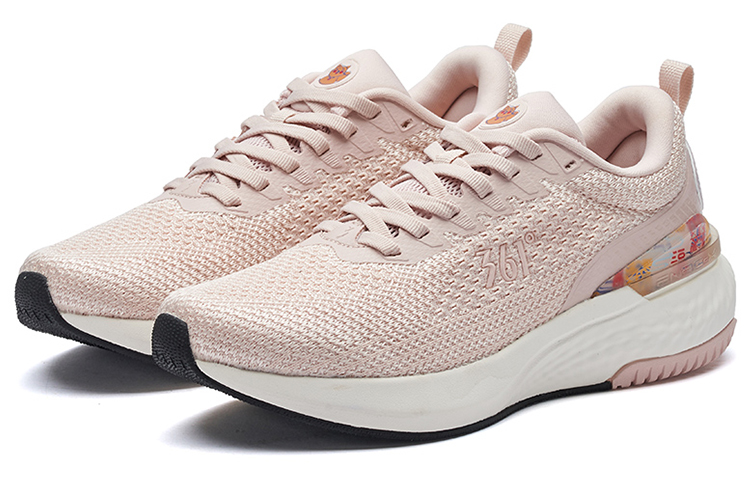 361° Fei Ren Running Shoes Women’s Low Top Fresh Pink
