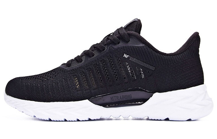 361° Mesh, Textile Cushioning Slip Resistant Lightweight Low top Running Shoes Women’s Black White