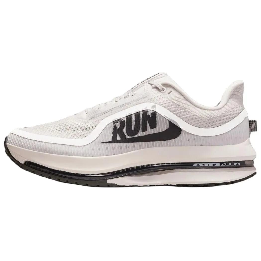 Nike Pegasus Premium Breathable Abrasion Resistant Low top ZOOMX Sprint Running Shoes Men's Sail White