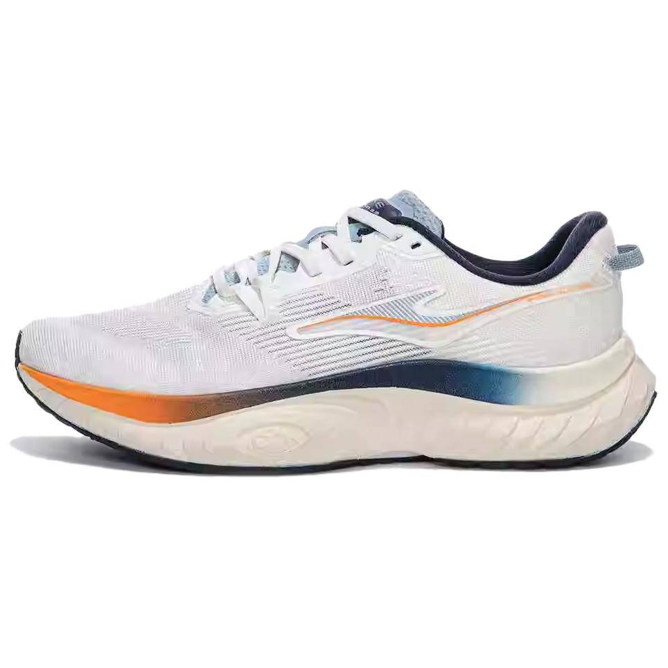 Erke Cushioning Rebound Low top Running Shoes Men’s White Orange