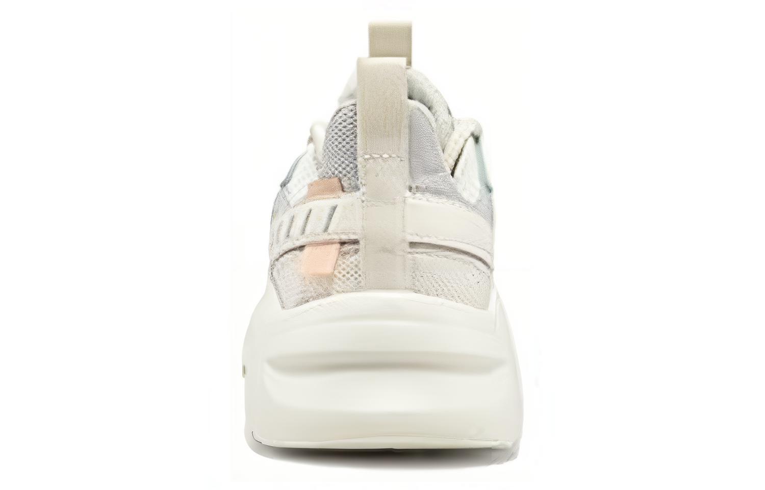Erke Cushioning Slip Resistant Abrasion Resistant Low top Running Shoes Women’s White Gray