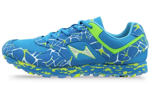 HEALTH 699 Comfortable Cushioning Slip Resistant Abrasion Resistant Low top Sprint Running Shoes Unisex Blue