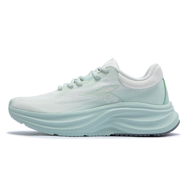 361° Breathable Abrasion Resistant Breathable And Wear resistant Low top Casual Running Shoes Women’s White Green