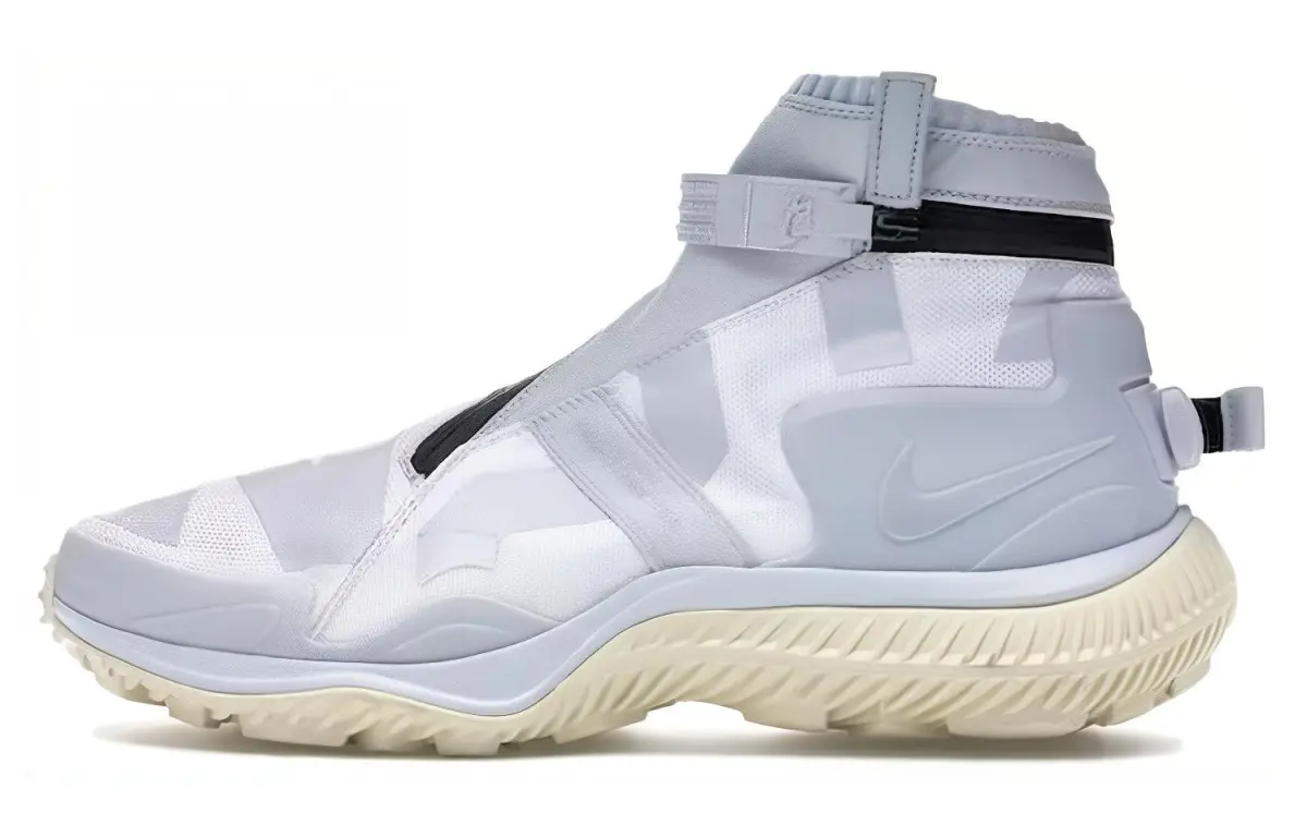 Nike Gaiter Boot Cushioning Abrasion Resistant Cushioning, Wear Resistant Mid top Outdoor Shoes Unisex Gray