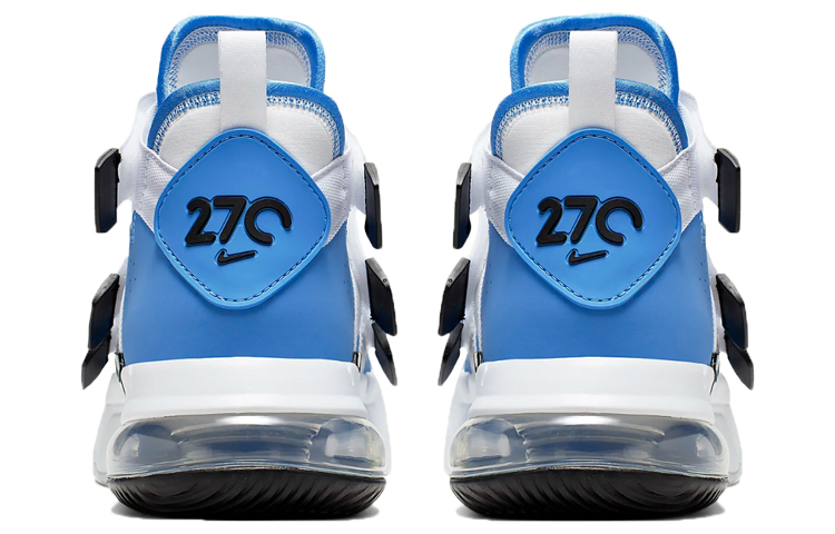 Мужские кроссовки Nike Air Edge 270 (бело-синие) — 大学蓝/白色/黑 — фото 4