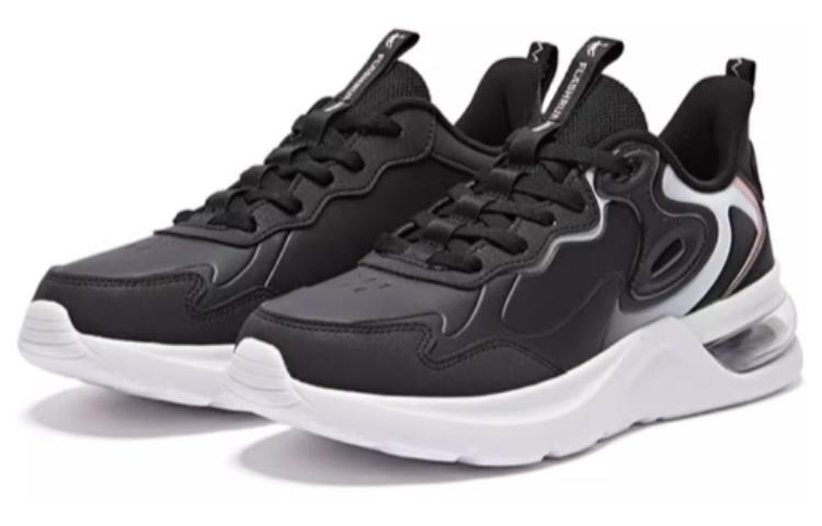 QIAODAN Slip Resistant, Abrasion Resistant, Waterproof Low top Running Shoes Women’s Black White