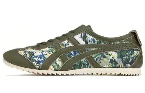 Onitsuka Tiger LimberLimber UD Prestige Comfortable Abrasion Resistant Low top Running Shoes Women's Army Green