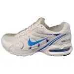 Nike Air Max Torch 4 Cushioning Slip Resistant Low top Casual Running Shoes Women's White Blue