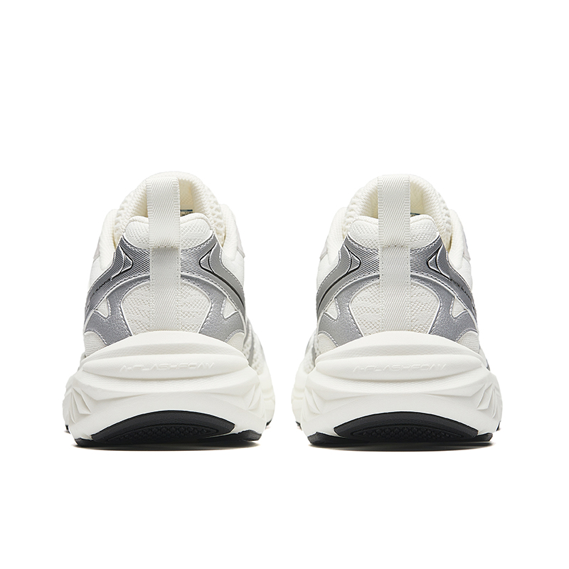 Anta AT2000 Fabric Slip Resistant Abrasion Resistant Low top Running Shoes Men’s Gray White