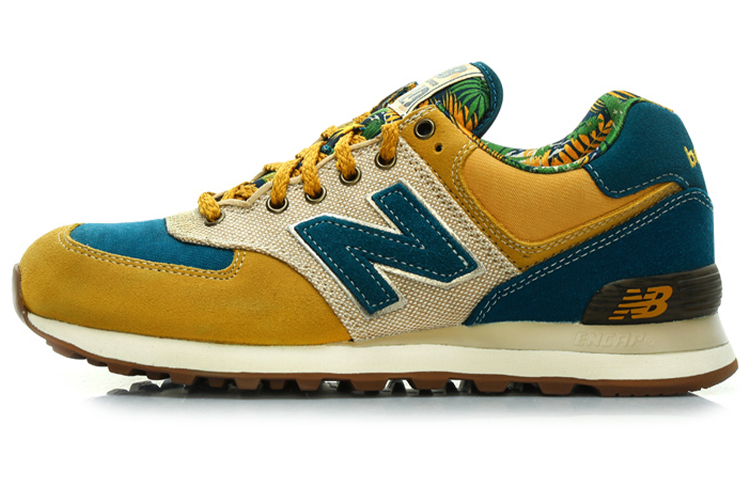 New Balance 574 Botanical Garden 'Yellow Blue'