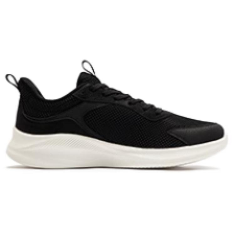 361° Breathable Lightweight Rebound Breathable Lightweight Rebound Low top Casual Running Shoes Men’s Black White