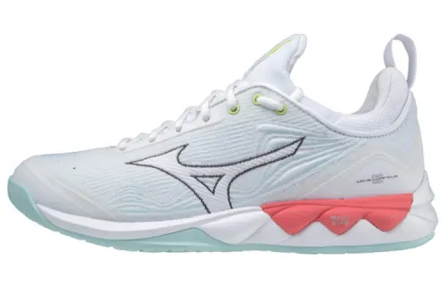 Mizuno Luminous 2 Anti-Slip And Wear-Resistant Breathable Low-Top Running Shoes Women's White Green