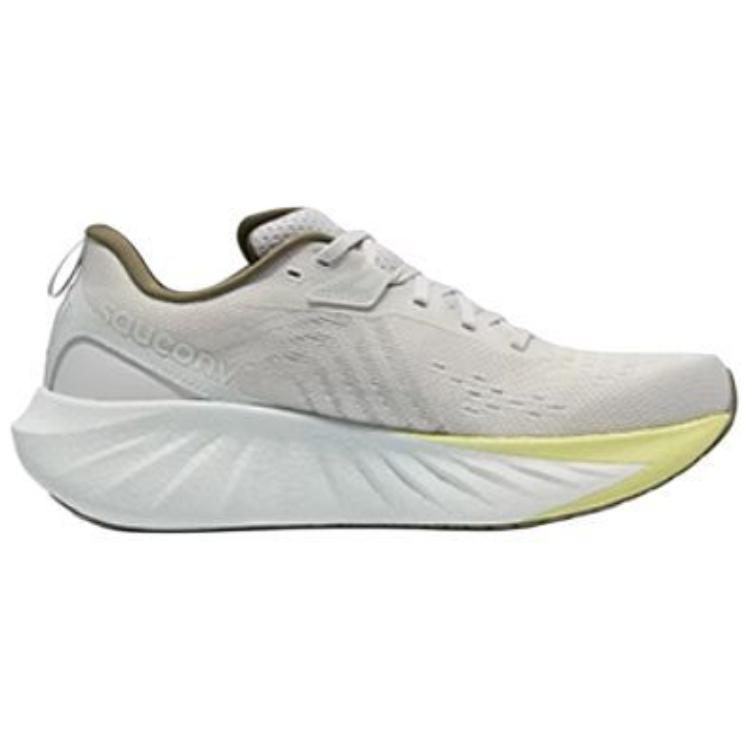 Saucony TRIUMPH Victory 22 Abrasion Resistant Abrasion Resistant Low top Running Shoes Unisex Gray Green