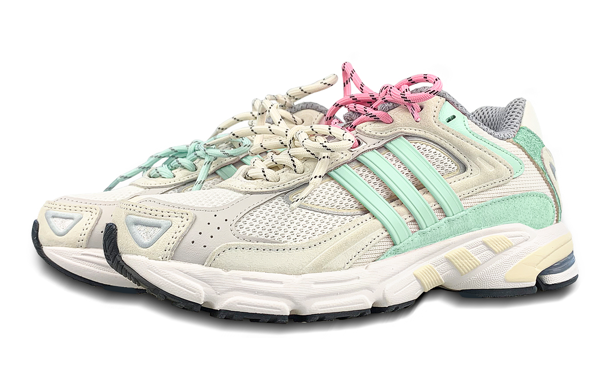 Adidas Originals Response Breathable Moisture Wicking Coverage Low top Training Running Shoes Unisex Beige Green