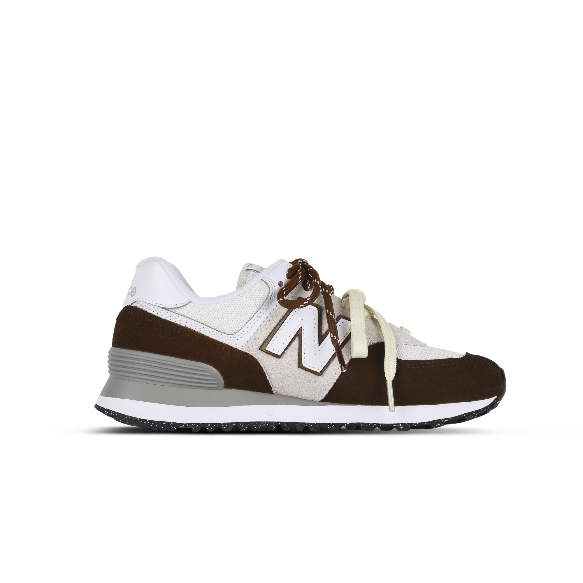 New Balance NB 574 Cushioning Abrasion Resistant Coverage City Commuting Running Shoes Unisex Brown